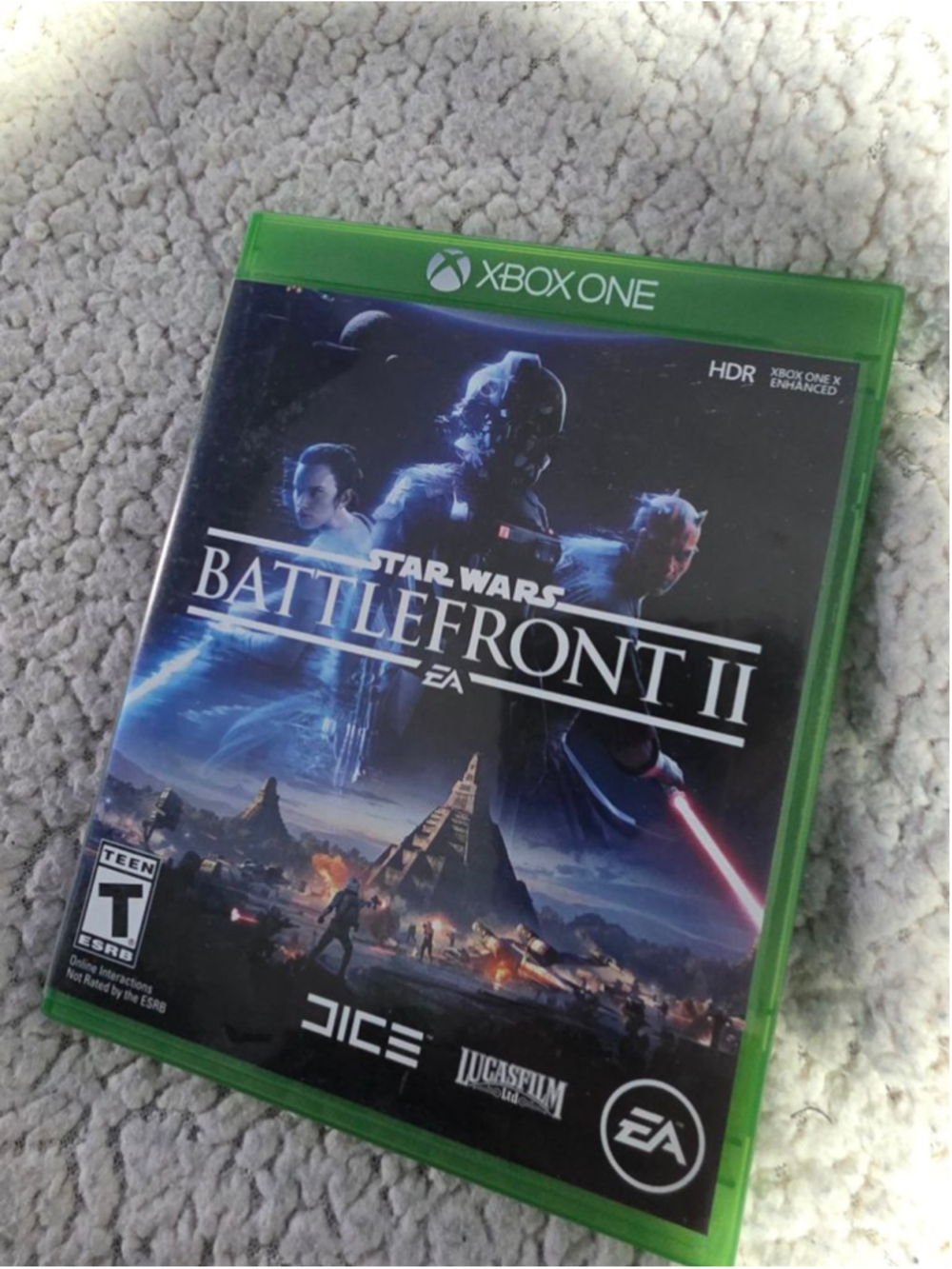 EA Star Wars Battlefront II Xbox One Video Game One Size Green Black